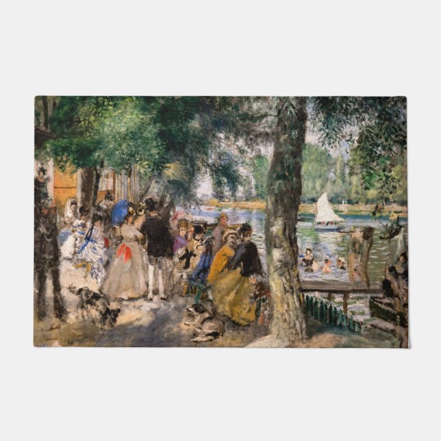 Pierre-Auguste Renoir - Bathing on the Seine Doormat (Front)