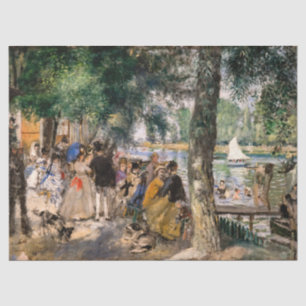 Pierre-Auguste Renoir - Bathing on the Seine Tissue Paper