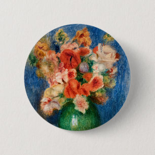 Pierre-Auguste Renoir - Bouquet 2 Inch Round Button