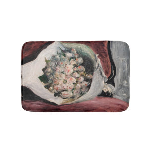 Pierre-Auguste Renoir - Bouquet in a Box Bath Mat