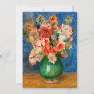 Pierre-Auguste Renoir - Bouquet Invitation
