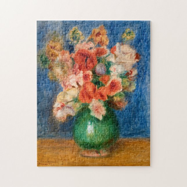 Pierre-Auguste Renoir - Bouquet Jigsaw Puzzle (Vertical)