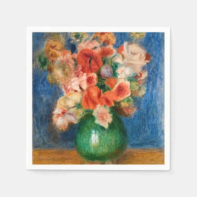 Pierre-Auguste Renoir - Bouquet Napkin (Front)