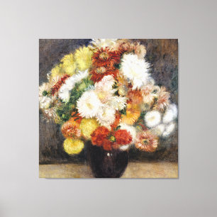 Pierre-Auguste Renoir Bouquet of Chrysanthemums Canvas Print