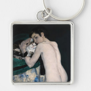 Pierre-Auguste Renoir - Boy with a Cat Keychain