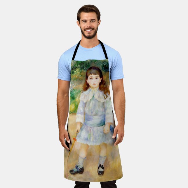 Pierre-Auguste Renoir - Child with a whip Apron (Worn)