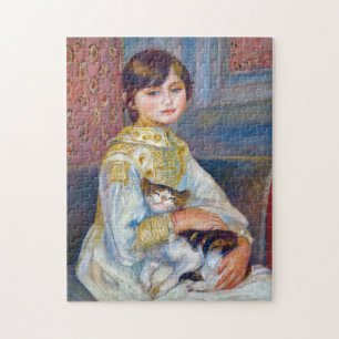 Pierre-Auguste Renoir - Child with Cat Jigsaw Puzzle