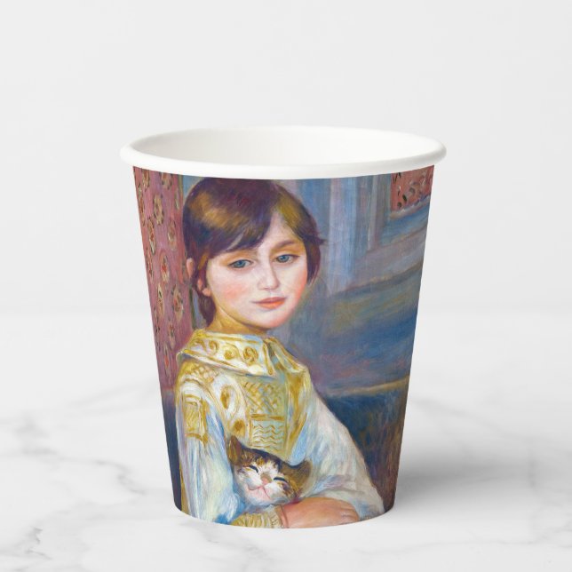 Pierre-Auguste Renoir - Child with Cat Paper Cups (Front)