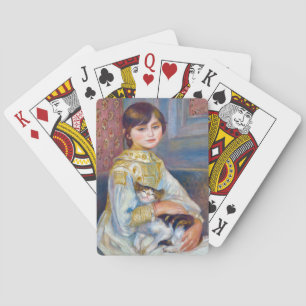 Pierre-Auguste Renoir - Child with Cat Playing Cards