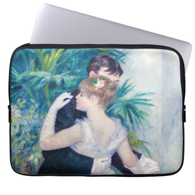 Pierre-Auguste Renoir - City Dance Laptop Sleeve (Front)