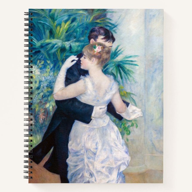 Pierre-Auguste Renoir - City Dance Notebook (Front)