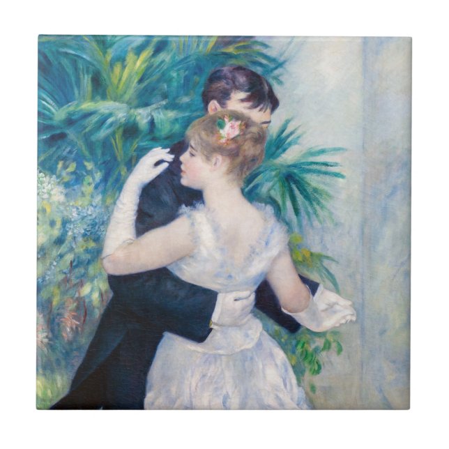 Pierre-Auguste Renoir - City Dance Tile (Front)