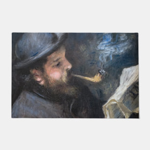 Pierre-Auguste Renoir - Claude Monet Reading Doormat