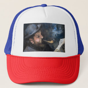 Pierre-Auguste Renoir - Claude Monet Reading Trucker Hat