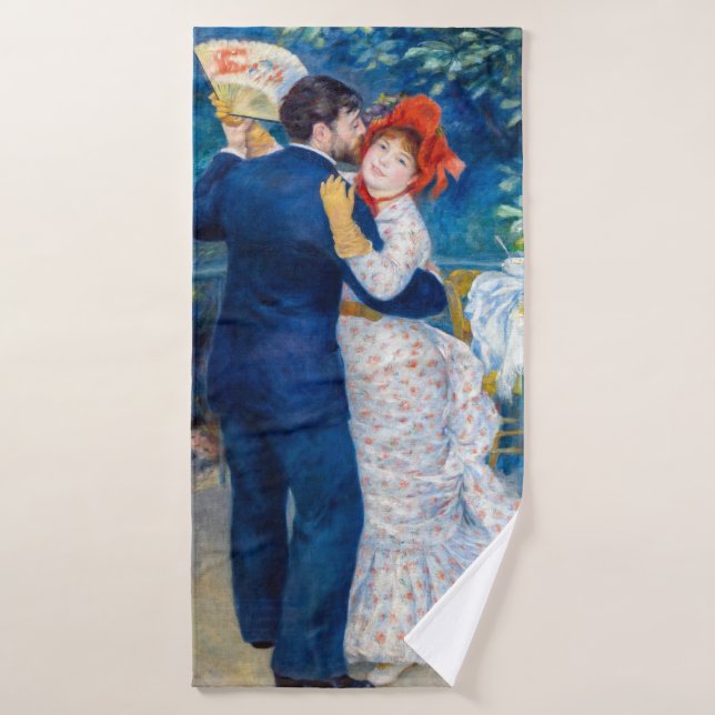 Pierre-Auguste Renoir - Country Dance Bath Towel Set (Bath Towel)