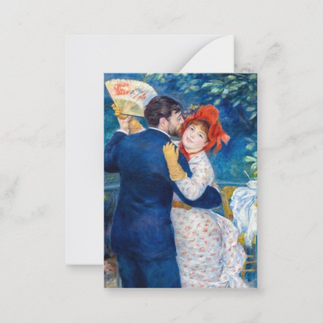 Pierre-Auguste Renoir - Country Dance Card (Front)