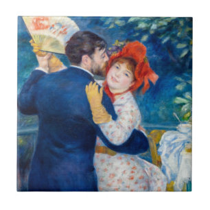 Pierre-Auguste Renoir - Country Dance Tile