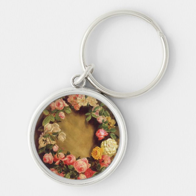 Pierre-Auguste Renoir - Crown of Roses  Keychain (Front)