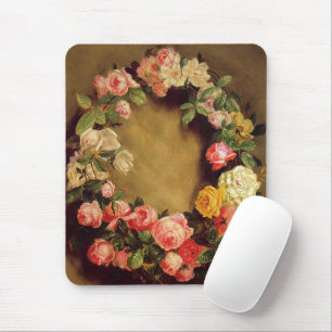 Pierre-Auguste Renoir - Crown of Roses   Mouse Pad