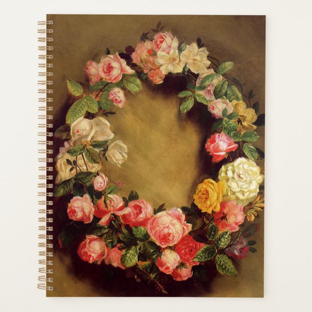 Pierre-Auguste Renoir - Crown of Roses  Planner (Front)