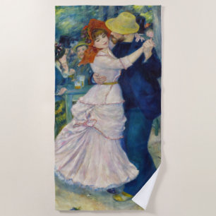 Pierre-Auguste Renoir - Dance at Bougival Beach Towel