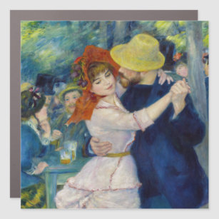 Pierre-Auguste Renoir - Dance at Bougival Car Magnet