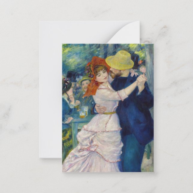 Pierre-Auguste Renoir - Dance at Bougival Card (Front)