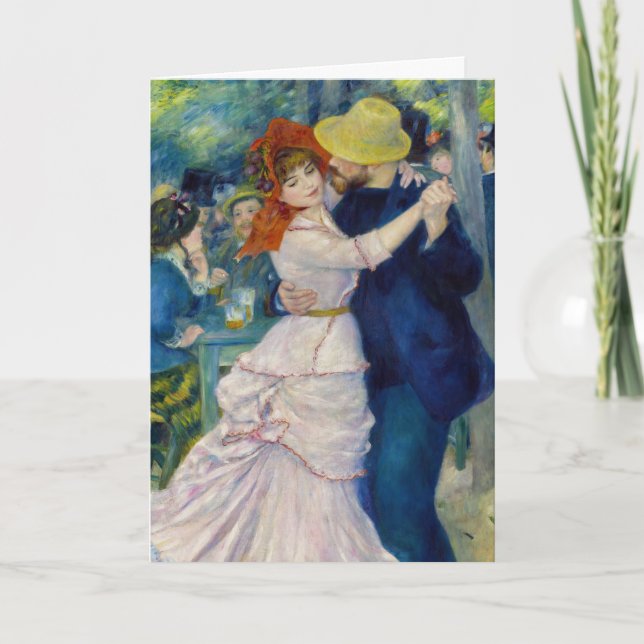 Pierre-Auguste Renoir - Dance at Bougival Card (Front)