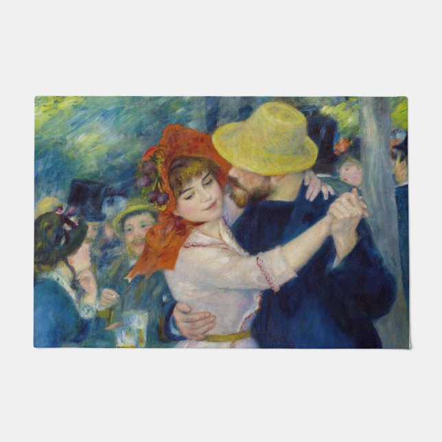 Pierre-Auguste Renoir - Dance at Bougival Doormat (Front)