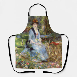 Pierre-Auguste Renoir - Dans les Roses  Apron