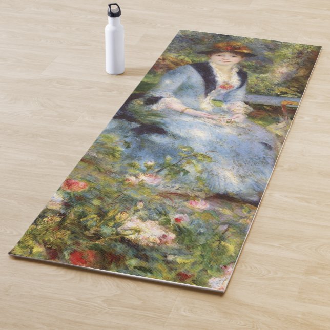 Pierre-Auguste Renoir - Dans les Roses   Yoga Mat (In Situ)