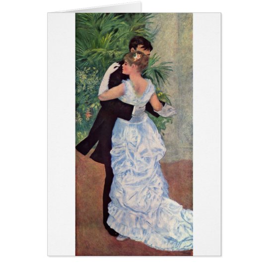 Pierre-Auguste Renoir - Danse à la ville (1883) Card