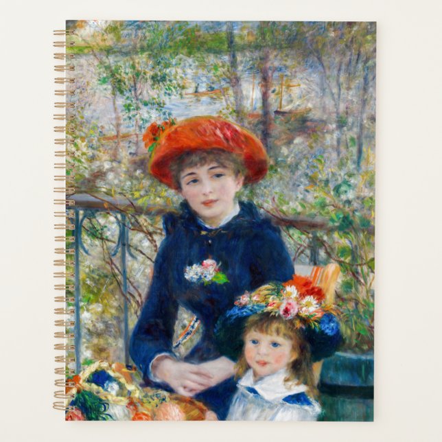 Pierre-Auguste Renoir - Deux soeurs sur la terrass (Devant)