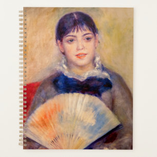Pierre-Auguste Renoir - Fille avec un ventilateur