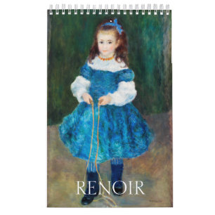 PIERRE AUGUSTE-RENOIR  FINE ART CALENDAR