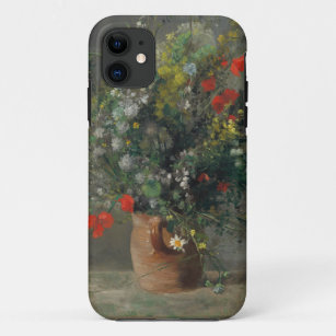 Pierre-Auguste Renoir - Flowers in a Vase 1866 Case-Mate iPhone Case