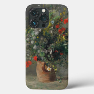 Pierre-Auguste Renoir - Flowers in a Vase 1866 iPhone 13 Pro Case