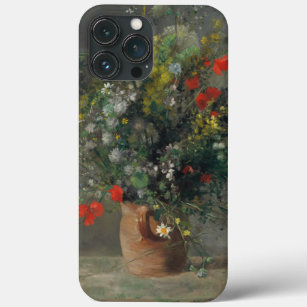 Pierre-Auguste Renoir - Flowers in a Vase 1866 iPhone 13 Pro Max Case
