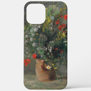 Pierre-Auguste Renoir - Flowers in a Vase 1866 iPhone 12 Pro Max Case