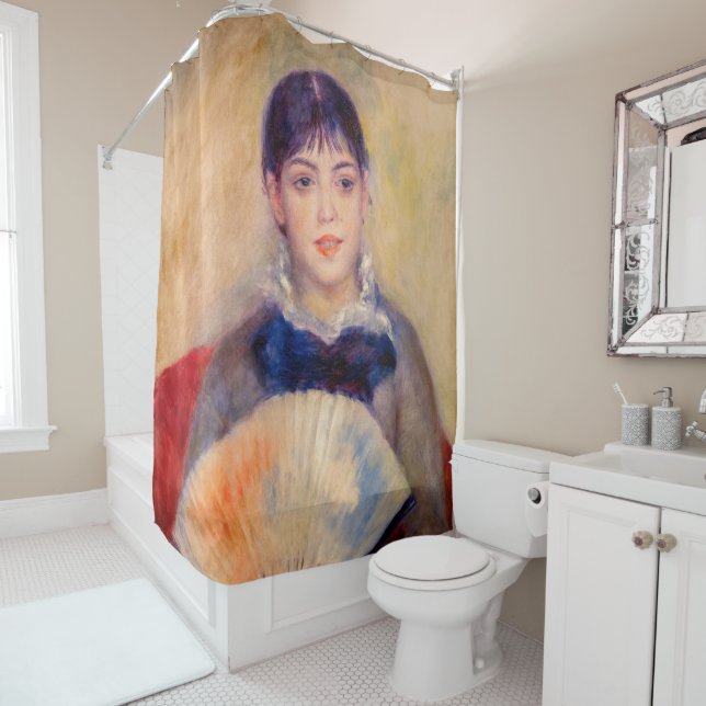 Pierre-Auguste Renoir - Girl with a Fan (In Situ)
