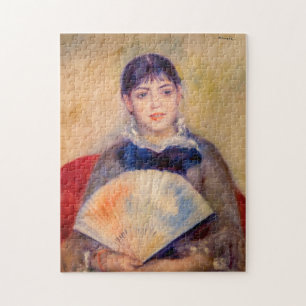 Pierre-Auguste Renoir - Girl with a Fan Jigsaw Puzzle