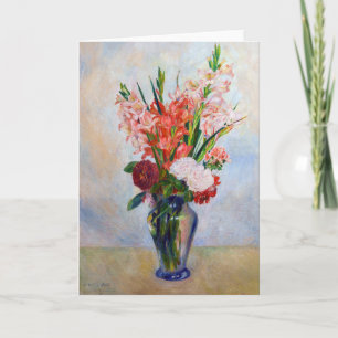 Pierre-Auguste Renoir - Gladioli Card