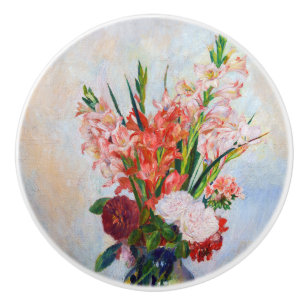 Pierre-Auguste Renoir - Gladioli Ceramic Knob