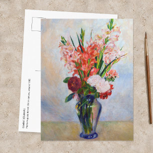 Pierre-Auguste Renoir - Gladioli Postcard
