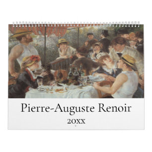 Pierre-Auguste Renoir Impressionism Paintings  Calendar