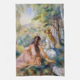 Pierre-Auguste Renoir - In the Meadow Kitchen Towel