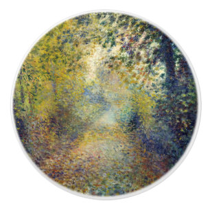Pierre-Auguste Renoir - In the Woods Ceramic Knob