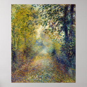 Pierre-Auguste Renoir - In the Woods Poster