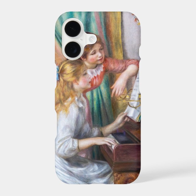 Pierre Auguste Renoir - Jeunes filles au piano (Verso)