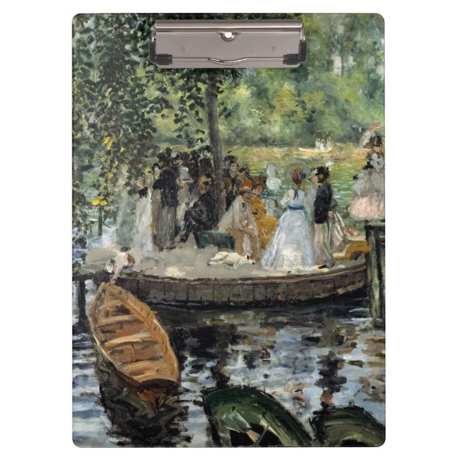 Pierre-Auguste Renoir - La Grenouillere Clipboard (Front)